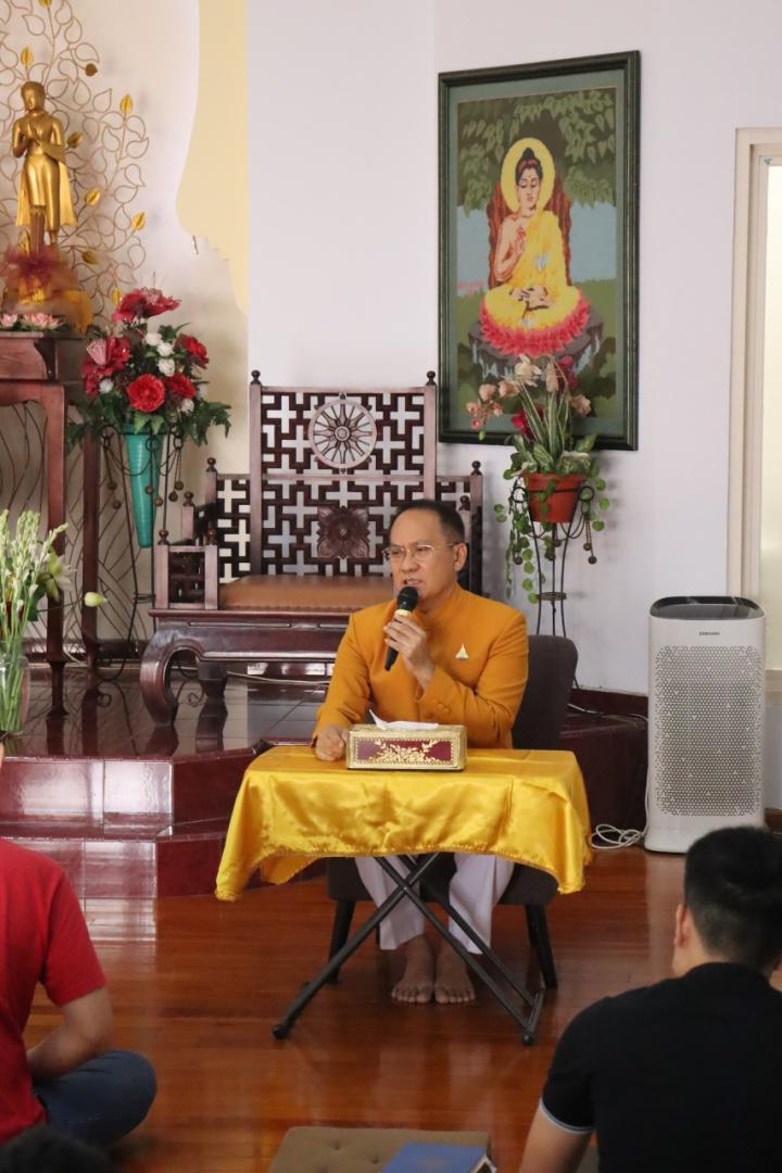 Dhammadesana Puja Bakti Di Vihara Buddha Kirti Sby