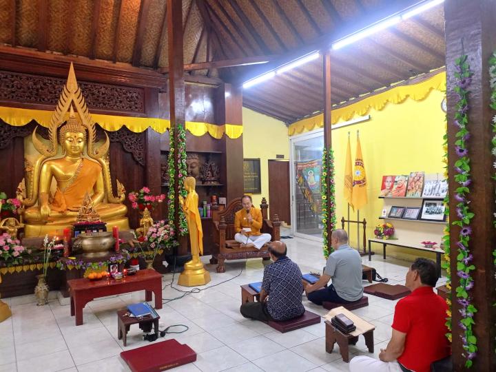 Dhammadesana Puja Bakti Vihara Berkah Utama Surbaaga