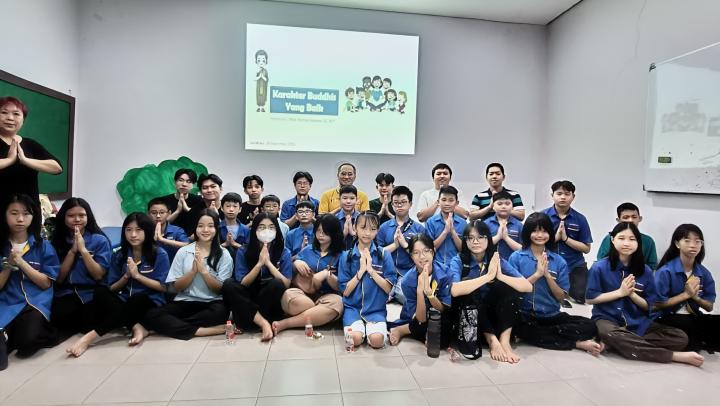 Dhammadesana Puja Bakti Remaja vihara Eka Dharma Loka Sby