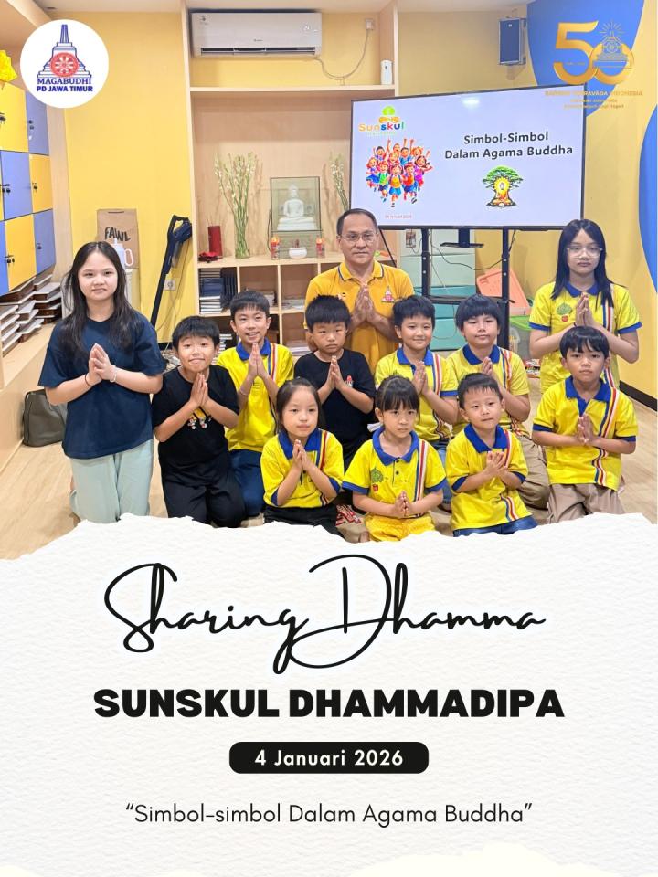 Dhammadesana Puja Bakti Sunskul Vihara Dhammadipa Surabaya